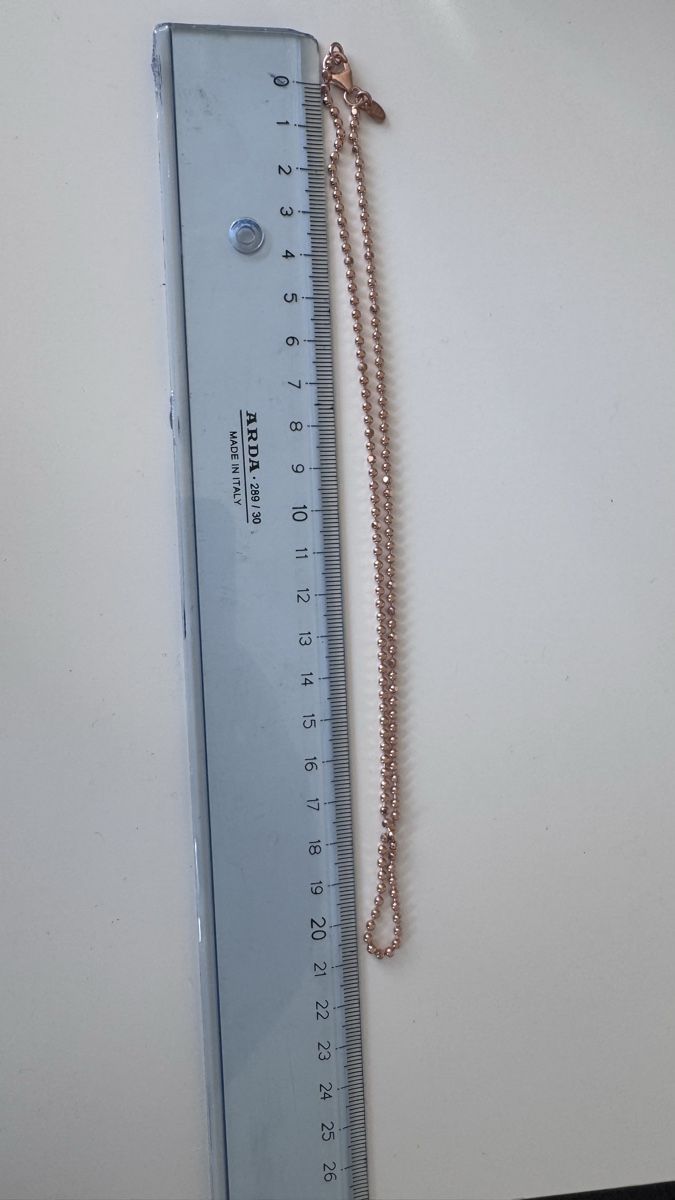 Ketten: Rose Gold Chain Necklace, Elegant Design – Neu (gemäss Beschreibung) aus Stäfa von Pandorasbox2021 2