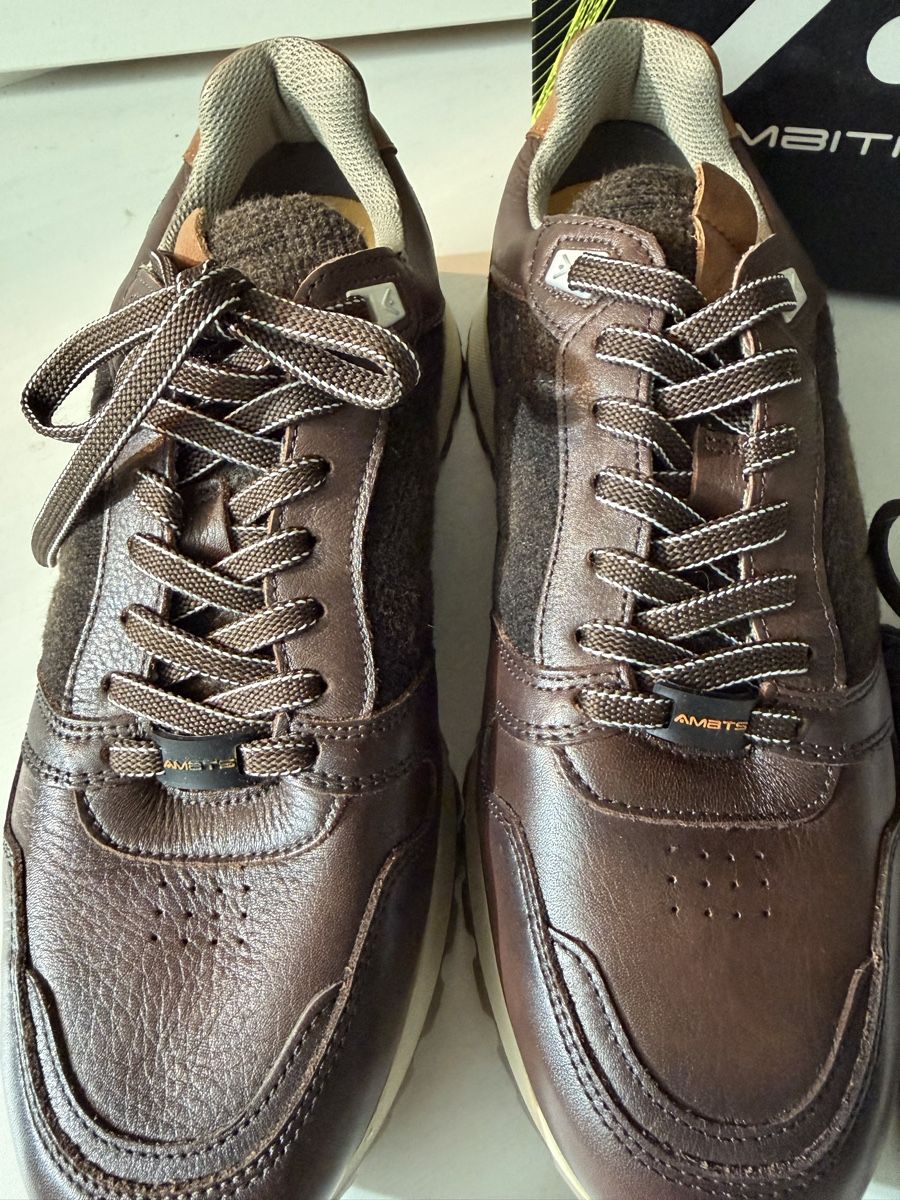 Herrenschuhe: Baskets Ambitious cuir marron taille 45 neuves – Neu und originalverpackt aus Brügg BE von Goob 3