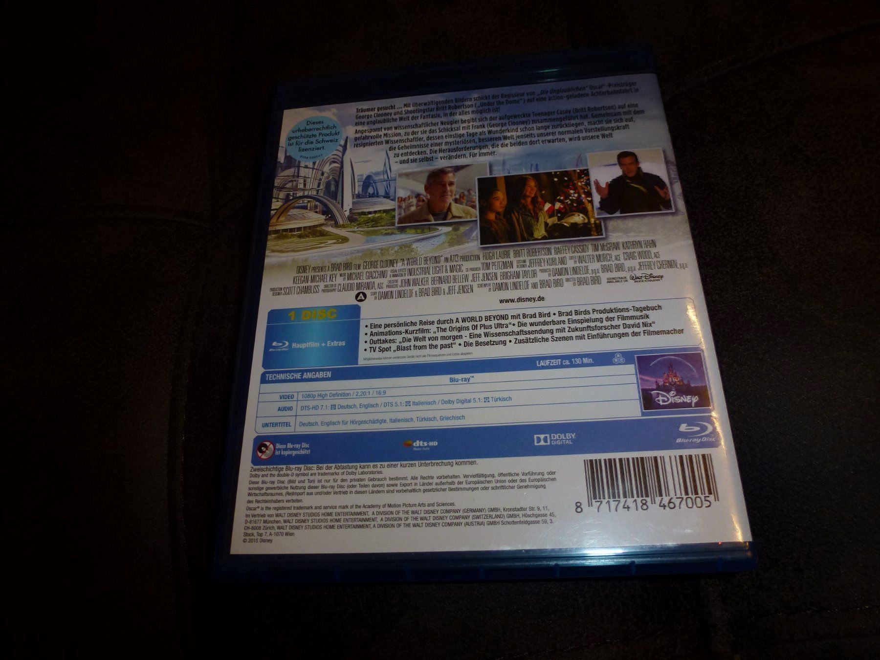 Tutti i DVDs: A World Beyond BLU-RAY – Usato da Olten venduto da Disc-Verkauf 2
