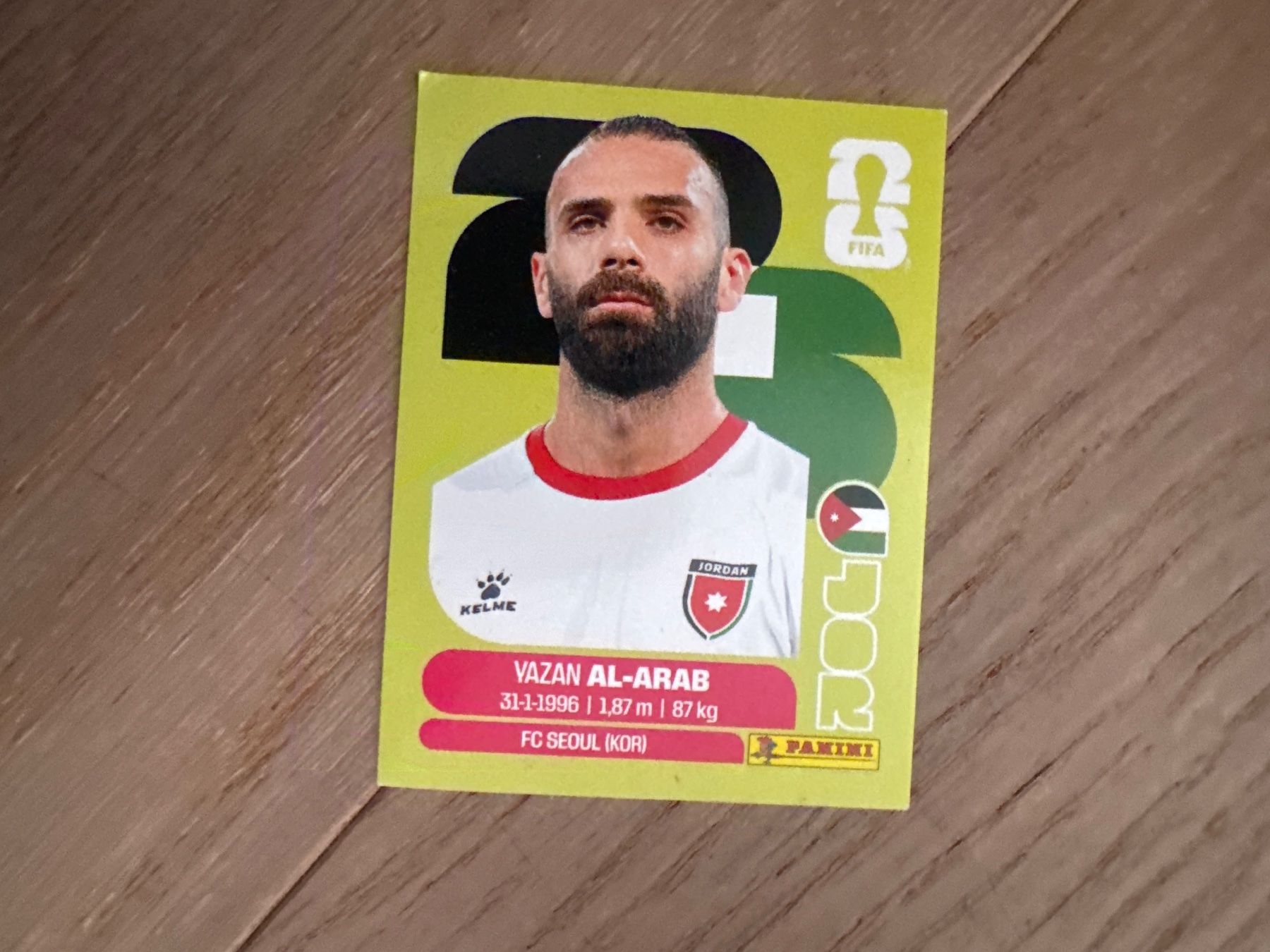 Panini Carte collezionabili: Panini 2026 JOR 5 – Usato da Lausanne venduto da FabienA
