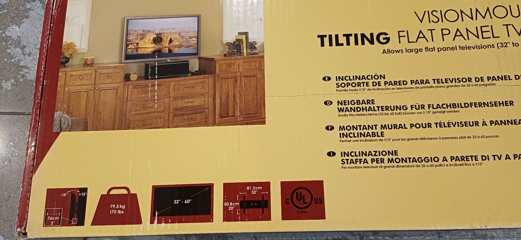 Supporti a parete: TV Wandhalterung – Nuovo (secondo la descrizione) da Diegten venduto da Jnaef