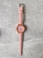 Frauen Uhr Rosa mit Strasssteinchen