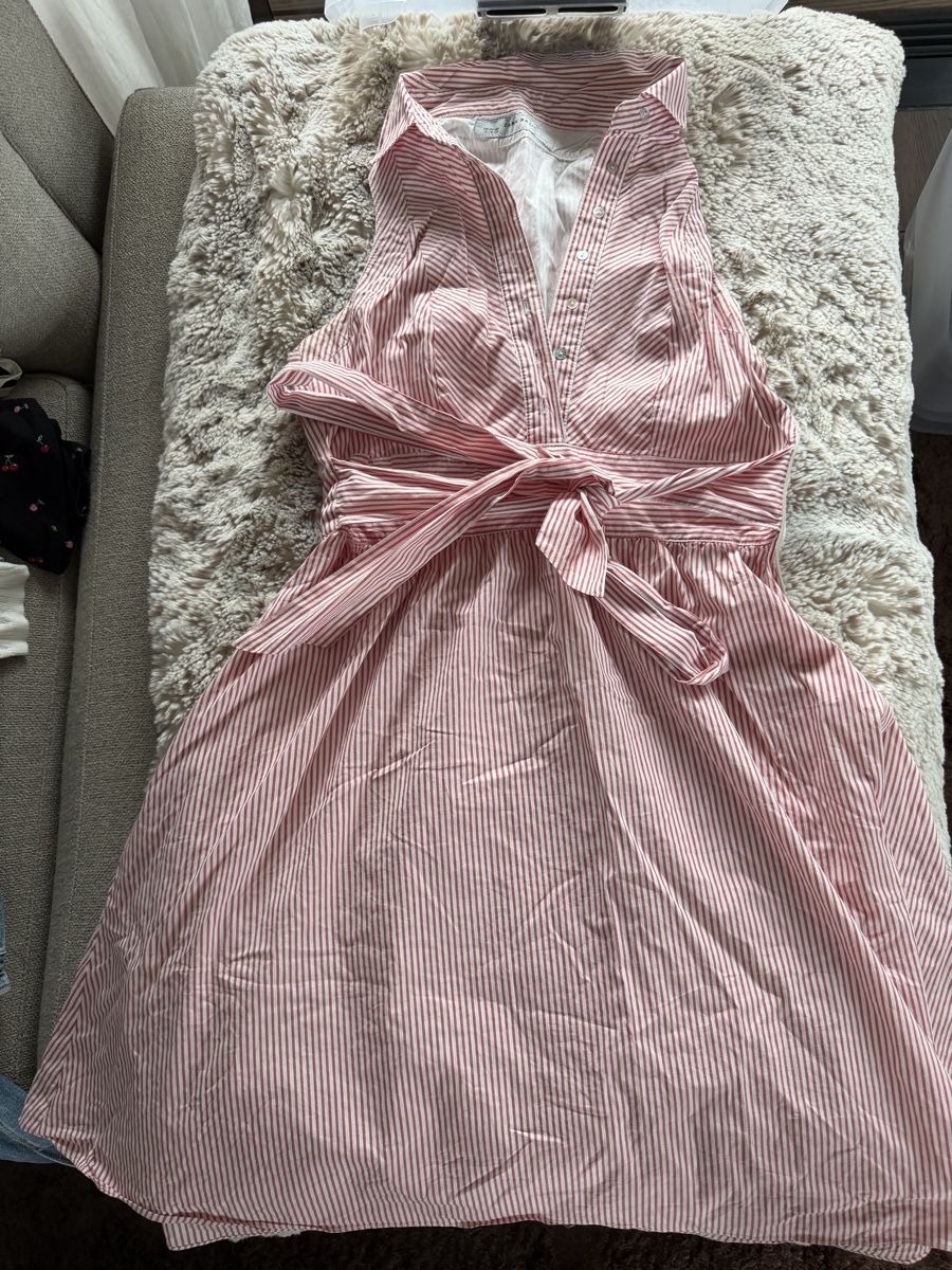 Zara Vestiti: Kleid Zara Basic gestreift rot weiss  – Usato da Freienbach venduto da dan_9rjy 1