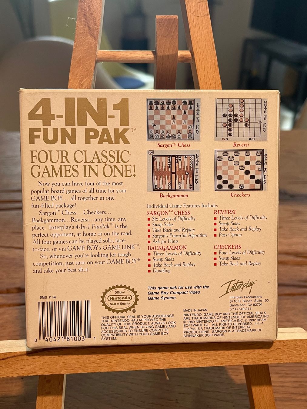 Nintendo Giochi: GAME BOY 4-in-1 Fun Pak Klassiker OVP – Usato da Zuerich venduto da Dorsi 3