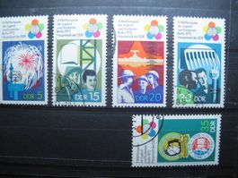 DDR 1973 Jugend Weltfestspiele  gest.