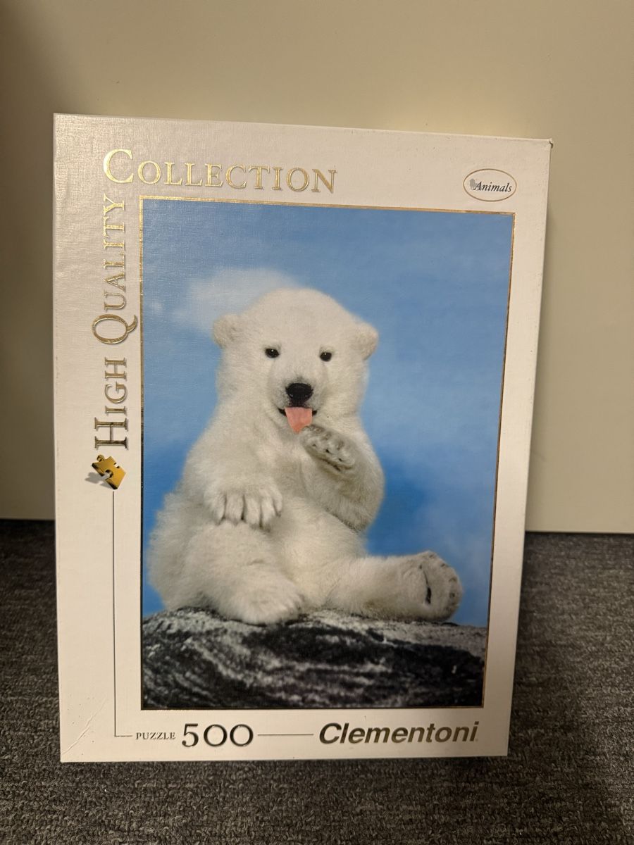 Clementoni Puzzle: Clementoni Puzzle - Eisbär Baby - 500 Teile – Usato da Kilchberg ZH venduto da tjapukai