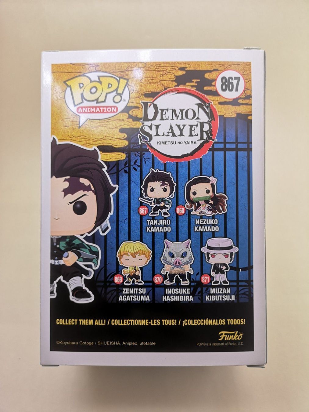 Funko Statuette: Funko Pop Tanjiro Kamado #867 – Nuovo e nell'imballaggio originale da Riehen venduto da _TheCollectorShop_ 1