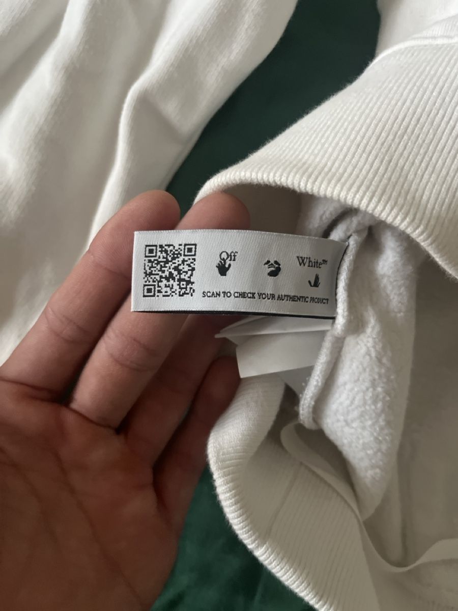 Off-White Maglioni & Felpe: Sweat à capuche Off-White blanc – Nuovo (secondo la descrizione) da Savigny venduto da nab_kj6v 1