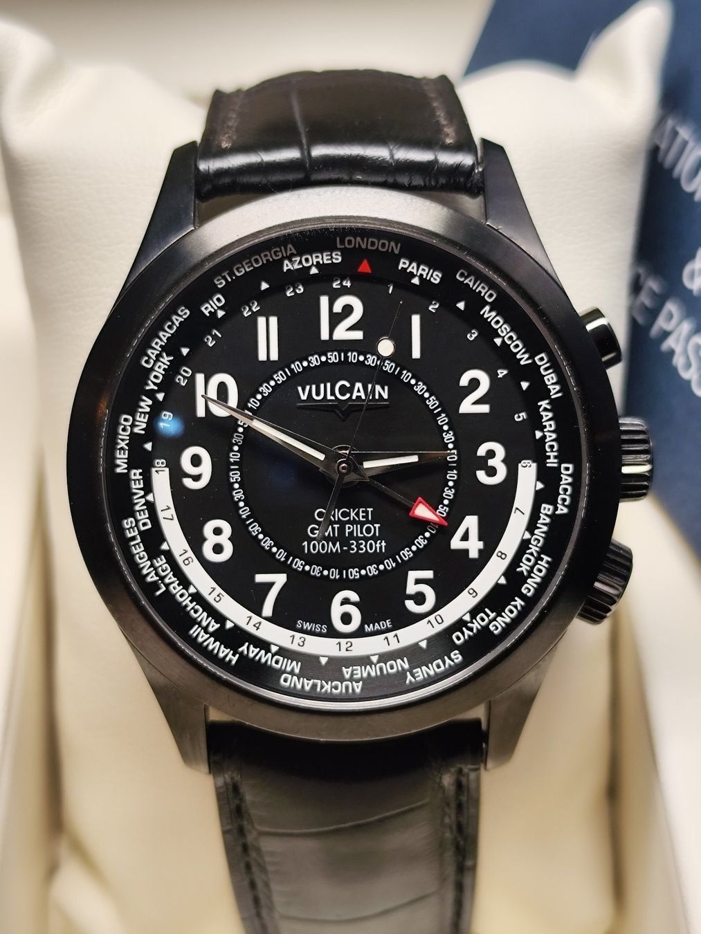 Vulcain Uhren: Vulcain Cricket GMT Pilot – Neu und originalverpackt aus Thalwil von malexx 6