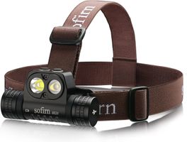 Sofirn HS20 Wiederaufladbare Dual-LEDs Stirnlampe 6000-6500K