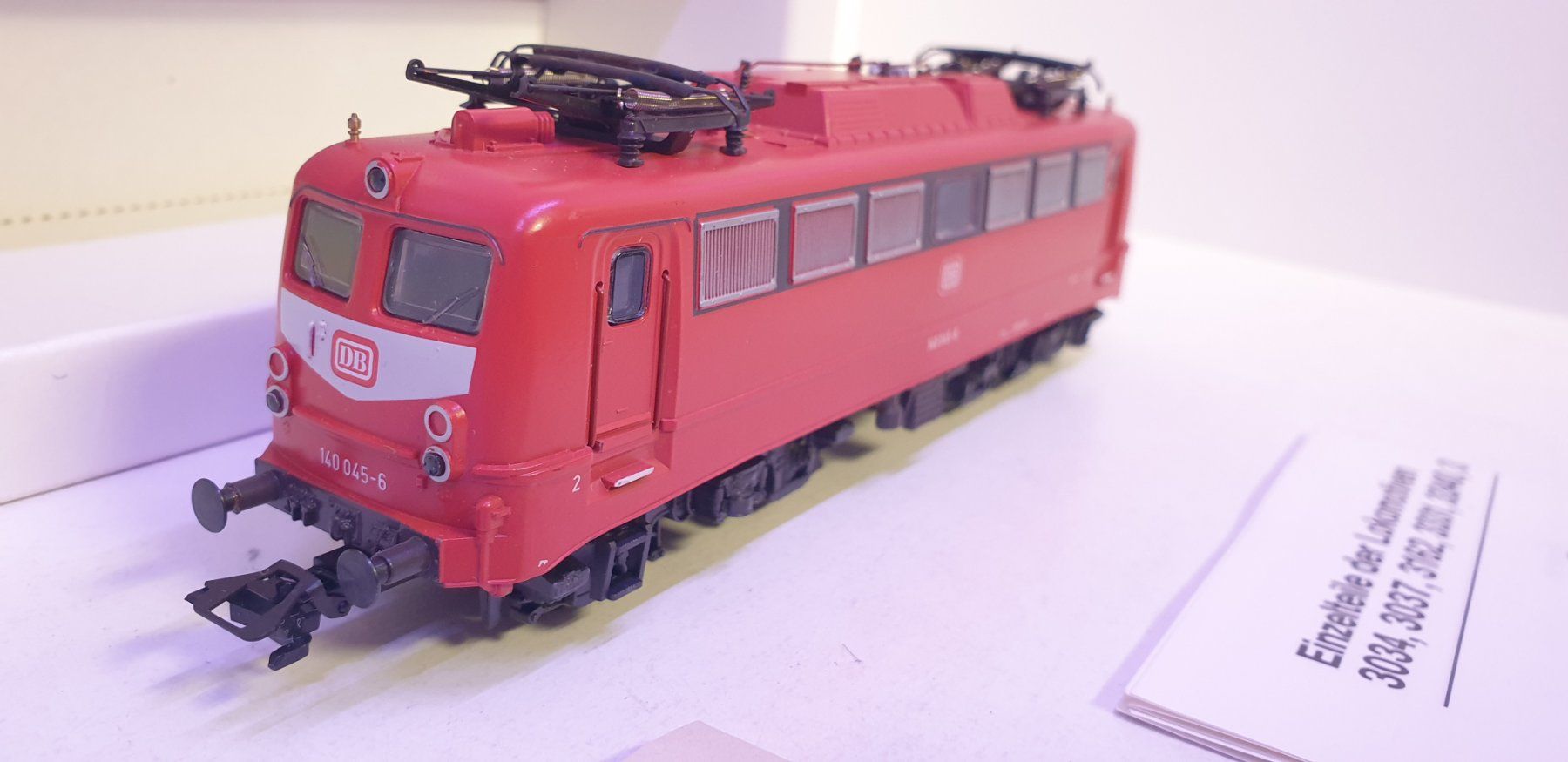 Märklin Modelleisenbahnen: Märklin DB BR140 Digital 3331 H0/AC – Neu (gemäss Beschreibung) aus Neuenhof von ludovicco 5