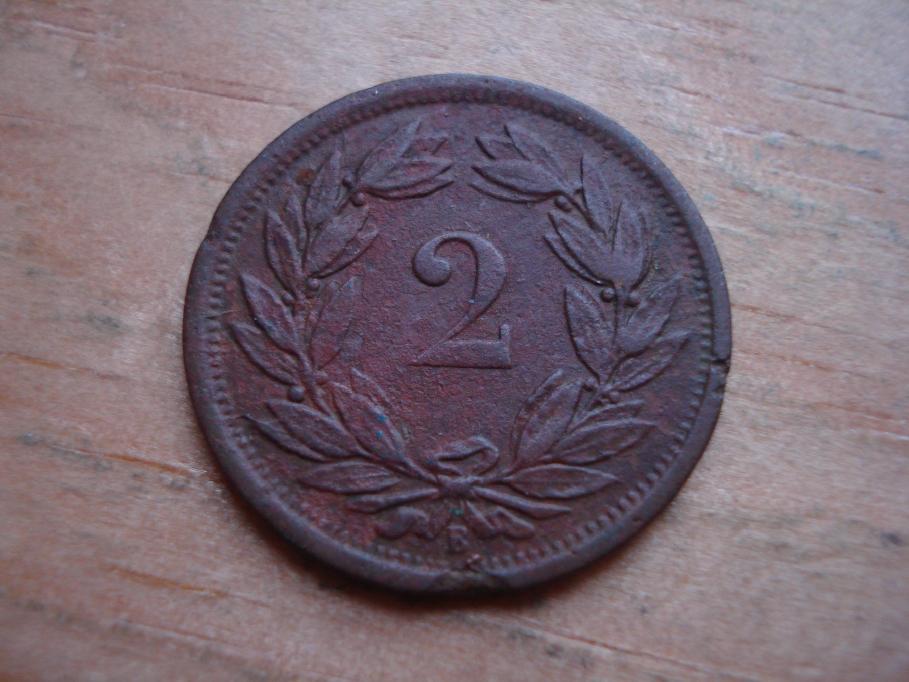 Tutti le monete: (W5) 2 Rappen 1883 – Usato da Erlach venduto da Net-Coins 1
