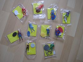 Marvel Figuren 10 Jahre Panini Spiderman Magneto Goblin LOT