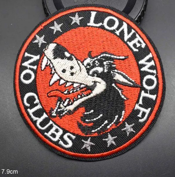Patch Lone Wolf No Club (Neu und originalverpackt) in Allens für CHF 3. ...
