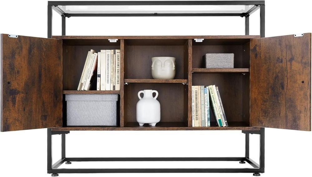 Kommoden: Sideboard Glasoberfläche Beistellschrank Einlegeböden NOVA – Neu und originalverpackt aus Lachen SZ von sw3zzy 2