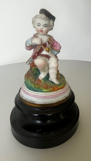 Statuette: Antikes Rokoko Kinderfigürchen, seltenes Sujet – Usato da Zürich venduto da Lepaperacine 1