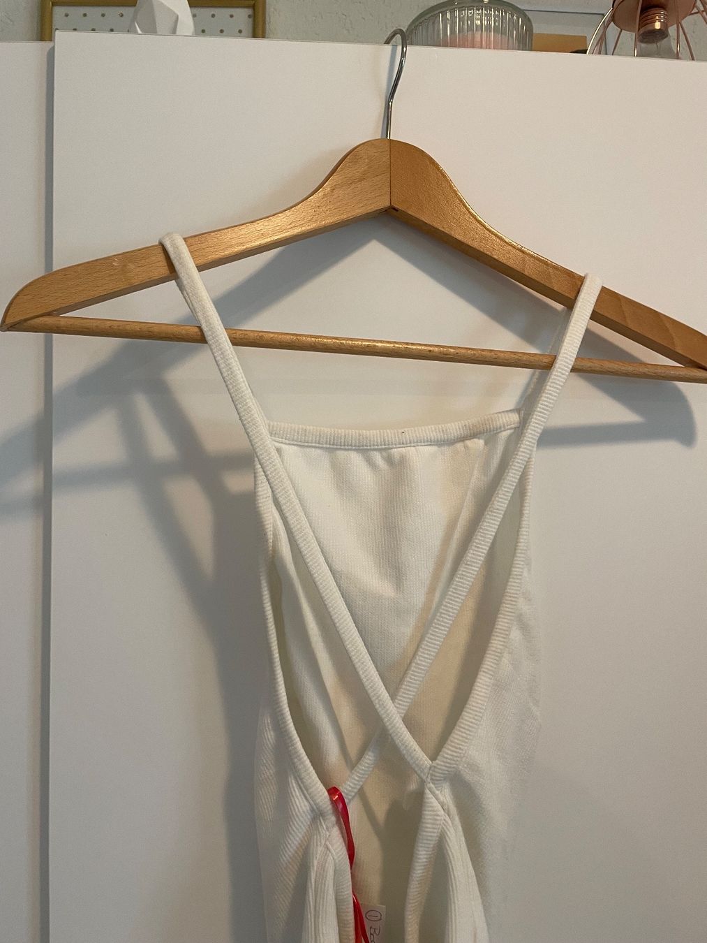Brandy Melville Top: Body blanc Brandy Melville – Nuovo (secondo la descrizione) da Pully venduto da kaba07 2
