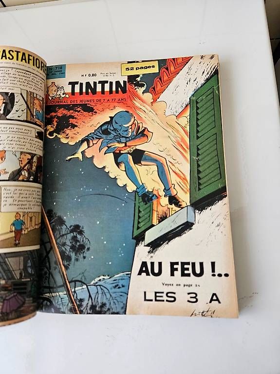 Fumetti: Tintin - recueil du journal – Usato da Genève venduto da show88 3