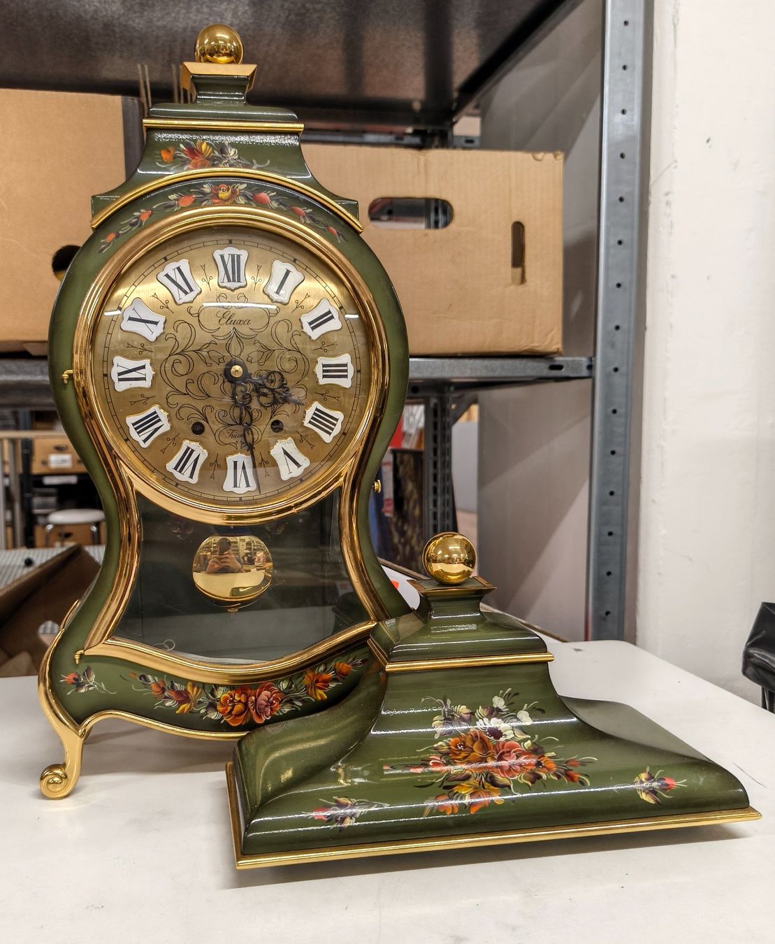 Eluxa Stand- & Wanduhren: Pendule Eluxa Trianon – Gebraucht aus Basel von bk_brockibasel