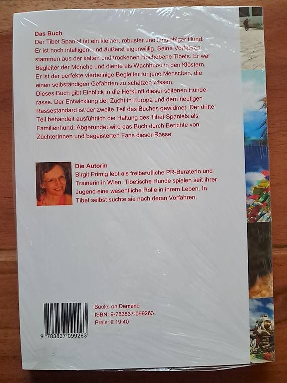 Libri: Tibet Spaniel Buch – Nuovo e nell'imballaggio originale da Cham venduto da Danv40