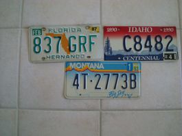 FLORIDA IDAHO UND MONTANA