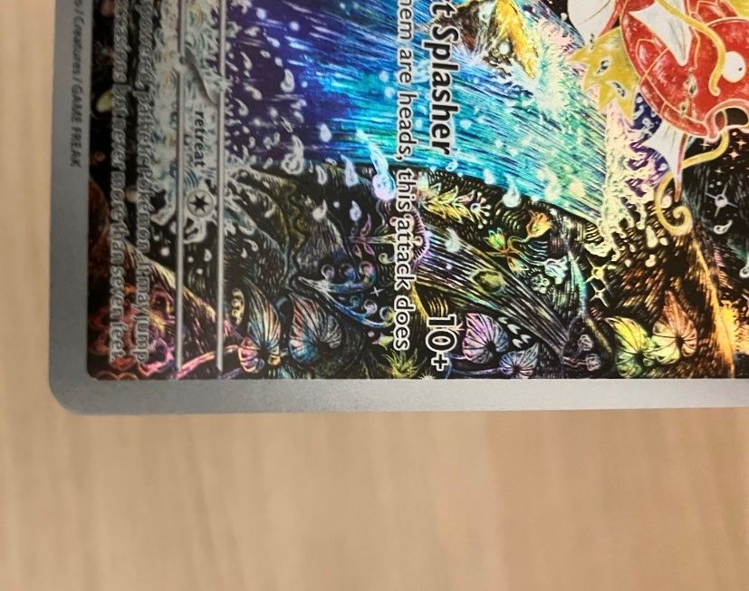 Pokémon Carte collezionabili: Pokémon Magikarp 203 EN Paldea evolved illustration rare – Usato da Villars-tiercelin venduto da  3