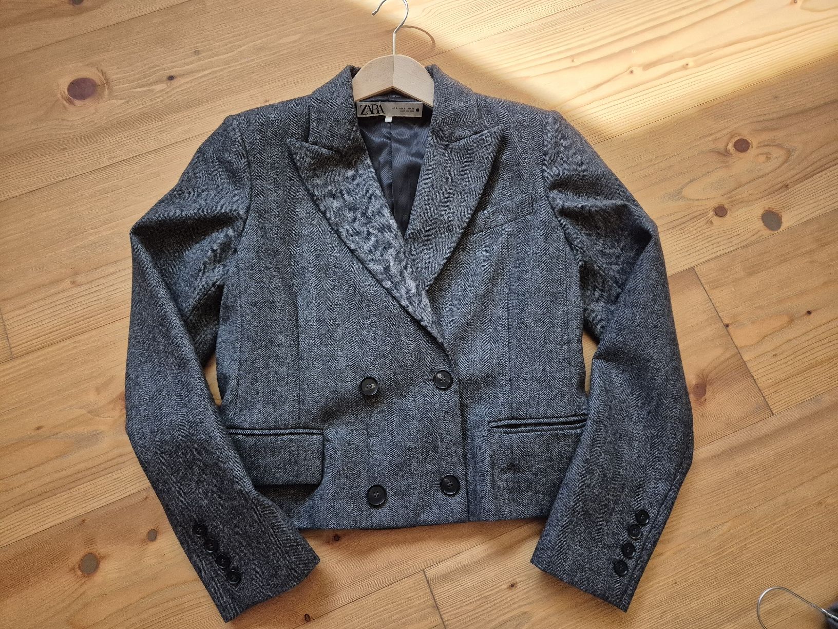 Zara Giacche: Kurzblazer grau – Nuovo (secondo la descrizione) da Schaanwald venduto da Gismo034