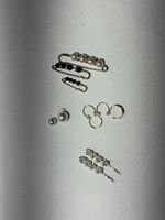 Different Rings, Earrings (with or without holes), Clips