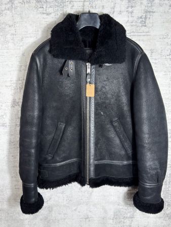 SCHOTT BOMBARDIER (LCW-1257) SHEEPSKIN JACKET Sz: XL (WOMEN)