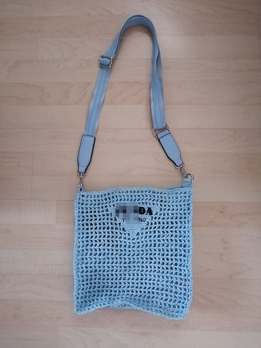 Borse da donna: Tasche aus Rafiabast Blau – Nuovo (secondo la descrizione) da Buchrain venduto da nat_pl5p 5