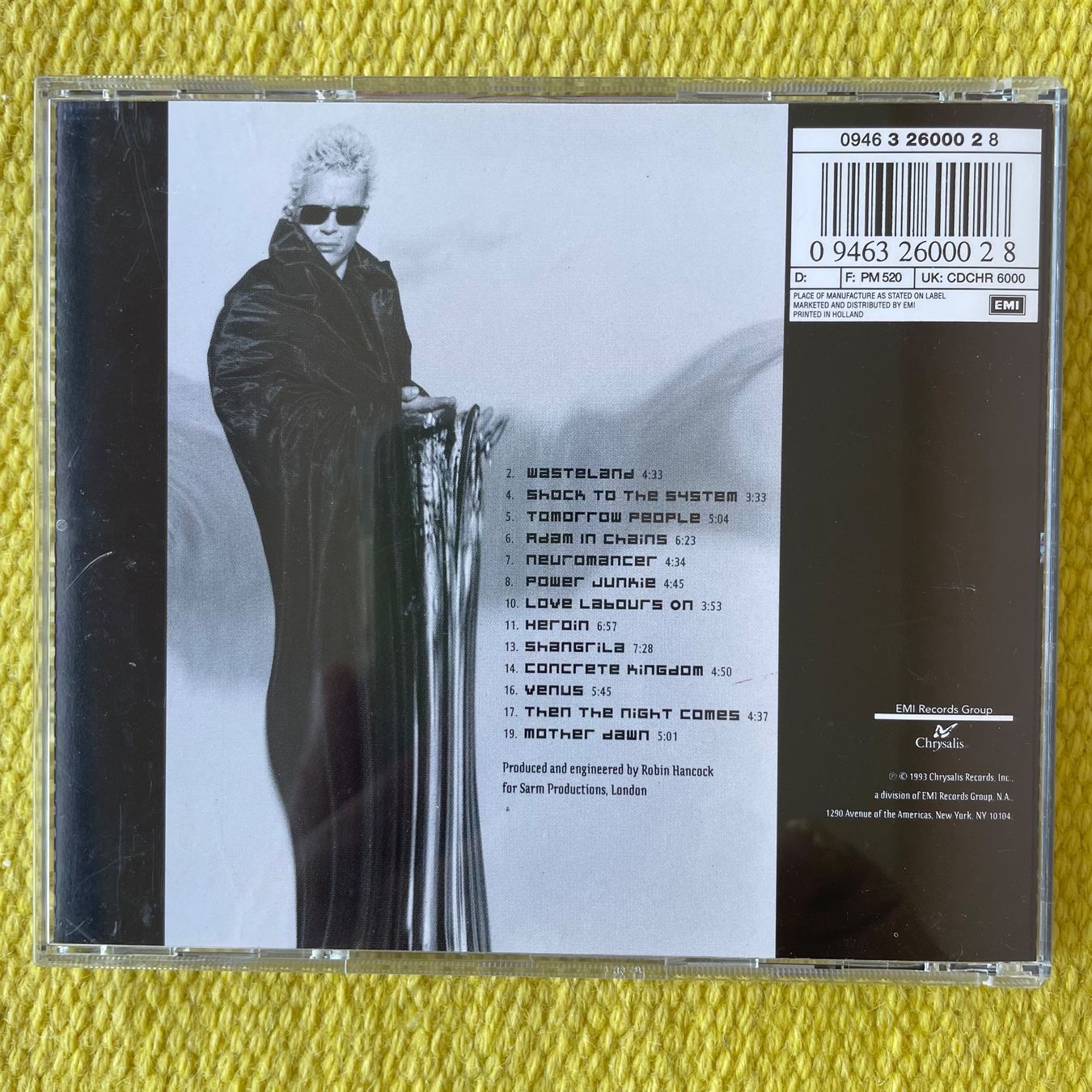 CDs: BILLY IDOL-CYBERPUNK – Gebraucht aus Rorschacherberg von CD-Roli 1