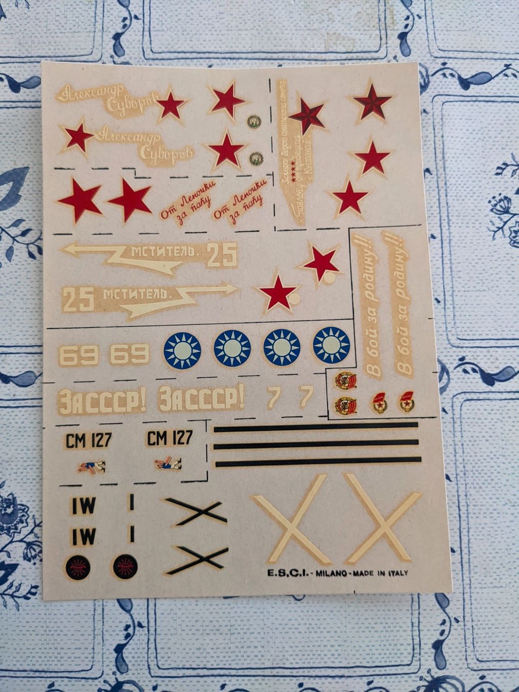 Kit di modellismo & Modellini statici: Esci Decals IL-2 / I-16 – Usato da Neuenhof venduto da Abakan