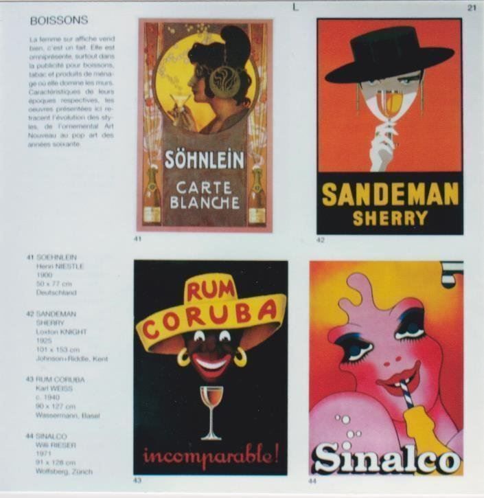 Bücher: L' AFFICHE - MIROIR DU TEMPS EXPO 1995  Catalogue Exposition – Neu (gemäss Beschreibung) aus Blonay von postercollection 2