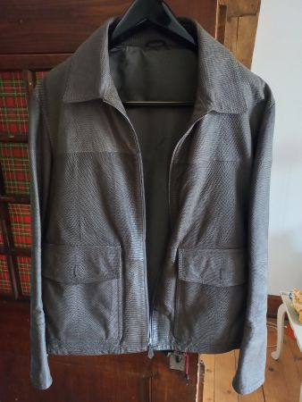 Hermes Echsen Lederjacke Herren