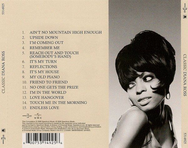 CDs: CD Diana Ross - Classic (2008) – Gebraucht aus Möriken AG von mineralia 1