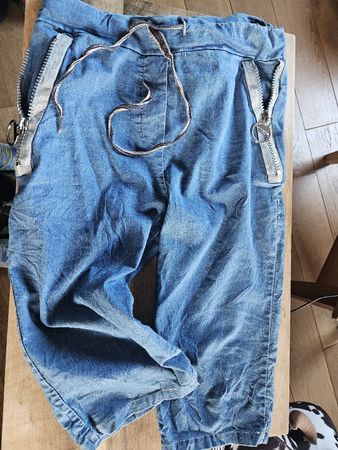 Coole Sommer Jeans-Shorts mit Zipper, Gr. 36, Top Zustand