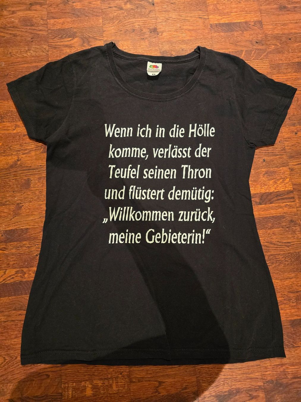 T-shirt: T- Shirt mit Spruch – Usato da Wattwil venduto da Yoshi.97