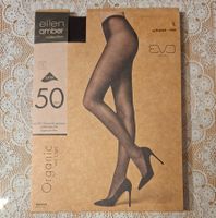 Ellen Amber Organic We Care 50den Strumpfhose Gr.L Schwarz