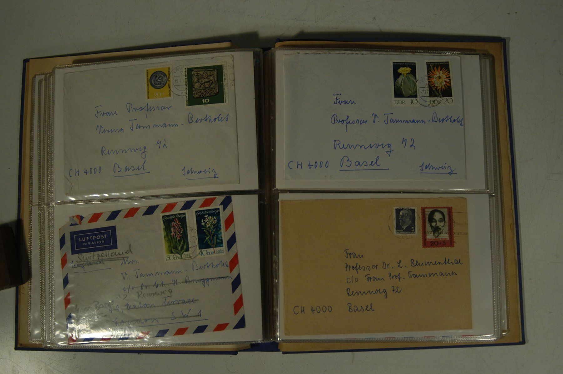 Tutti i francobolli: Ersttagsbriefe DDR auch Luftpost ca. 60 Stück – Usato da Herisau venduto da Wisen 7