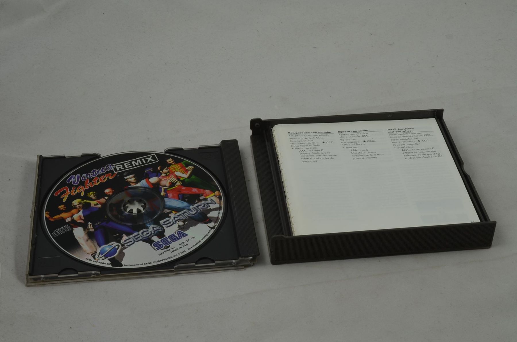 Spiele: Virtua Fighter Remix Sega Saturn Spiel – Gebraucht aus Buchs AG von SellAndBuyX 2