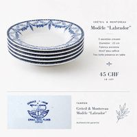 Assiettes Crèteil & Montereau