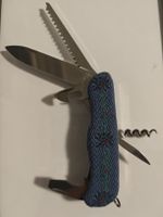 Victorinox Messer mit Schwingerhemd Edelweissschalen