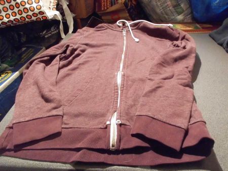 Kapuzenjacke Grösse S, H&M Basic, rot Ton