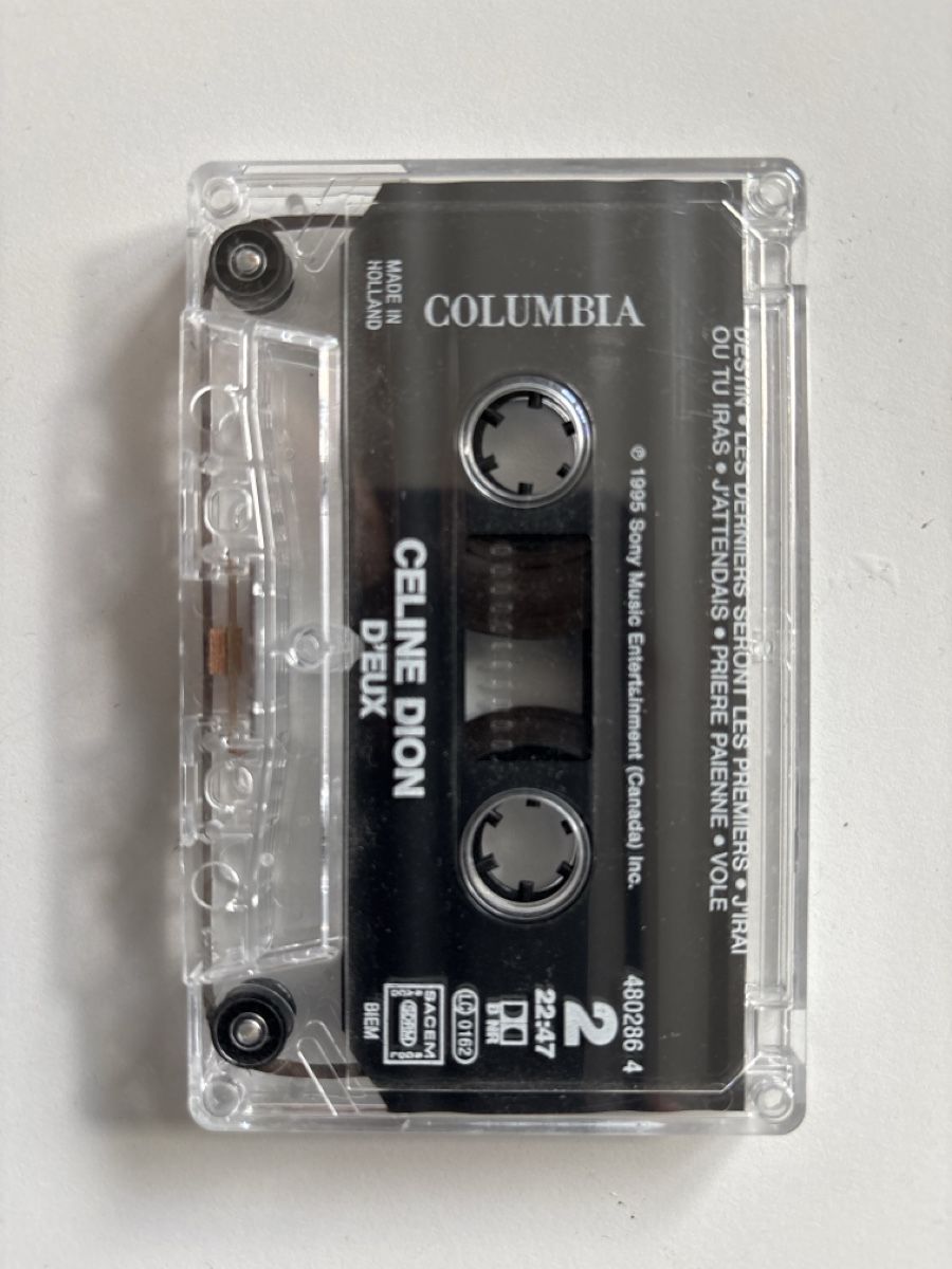 Musicassette: Celine Dion - D'eux - Kassette – Usato da Zürich venduto da Masaiti 3