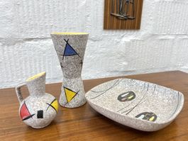 Vintage Keramik Set - Scheurich - W.Germanpottery