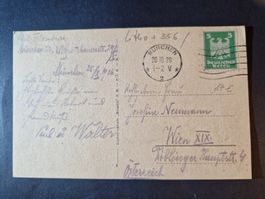 Deutsche Postkarte