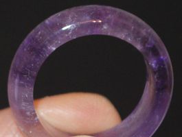 Stein Ring L-4589 – Amethyst - 17,5mm Innendurchmesser