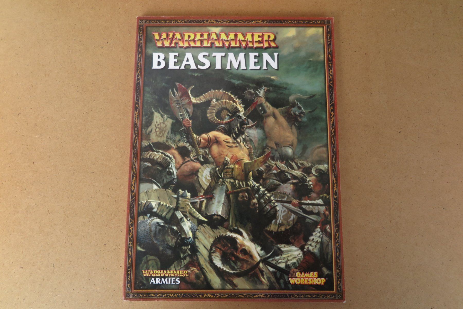 Bücher: Warhammer - Armeebuch Beastmen - 7. Ed. – Gebraucht aus Biberstein von Lou13lou