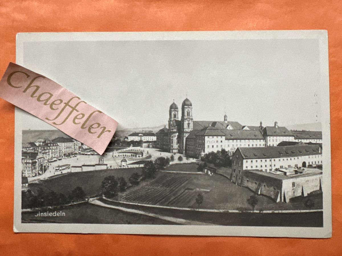 Cartes postales: Alte Ansichtskarte Einsiedeln, Kloster, Schweiz, Top! – D'occasion à Zürich par Chaeffeler