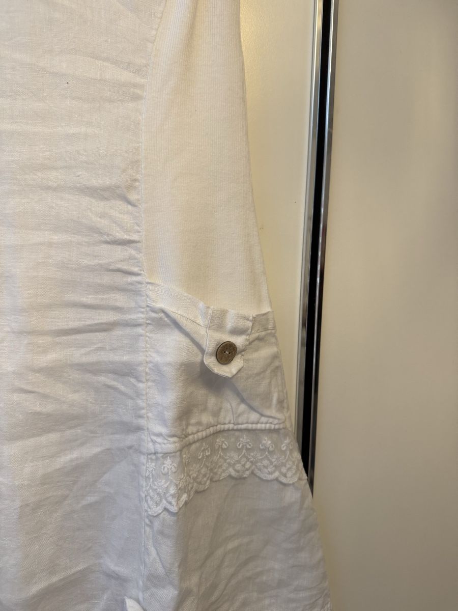 Vestiti: Sommer Kleid 100% Leinen Gr.M – Usato da Pfungen venduto da Outlet64 2